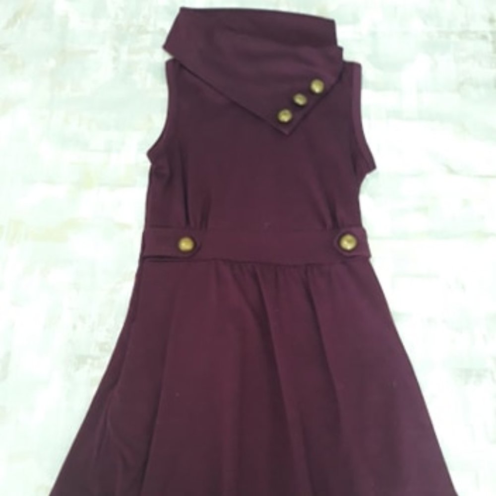 Knee Length Dress with Pockets
